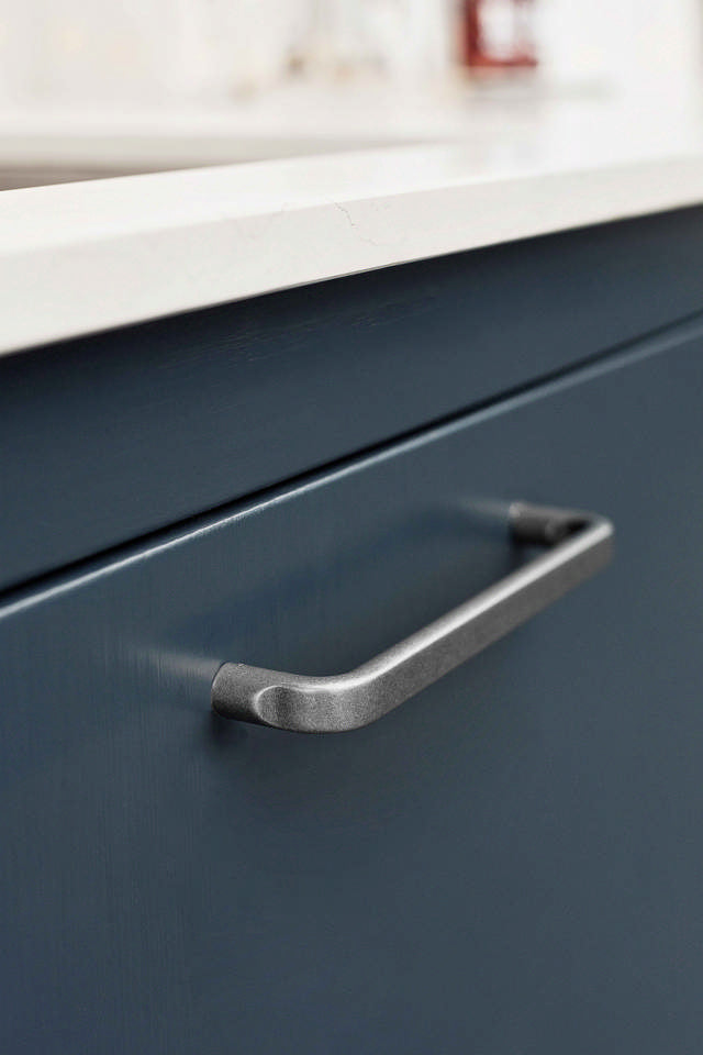 Modern simple contemporary antique grey kitchen cabinet bar handle