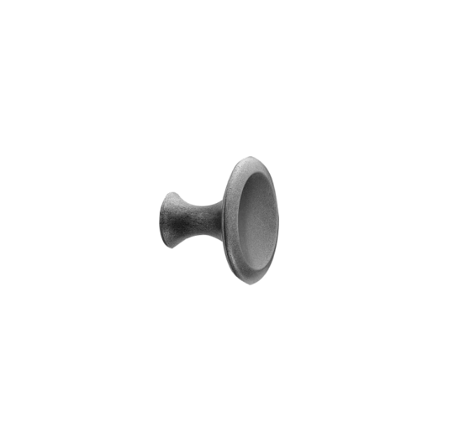 Modern classic traditional grey dark round kitchen cabinet knob