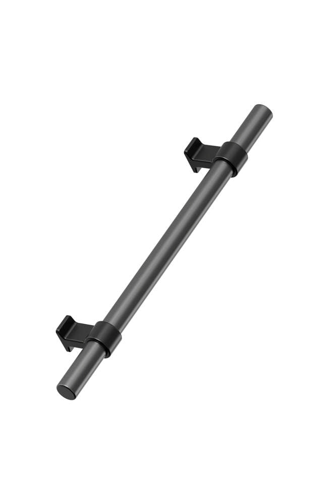 Contemporary modern gun metal black antracite kitchen wardrobe cabinet handle