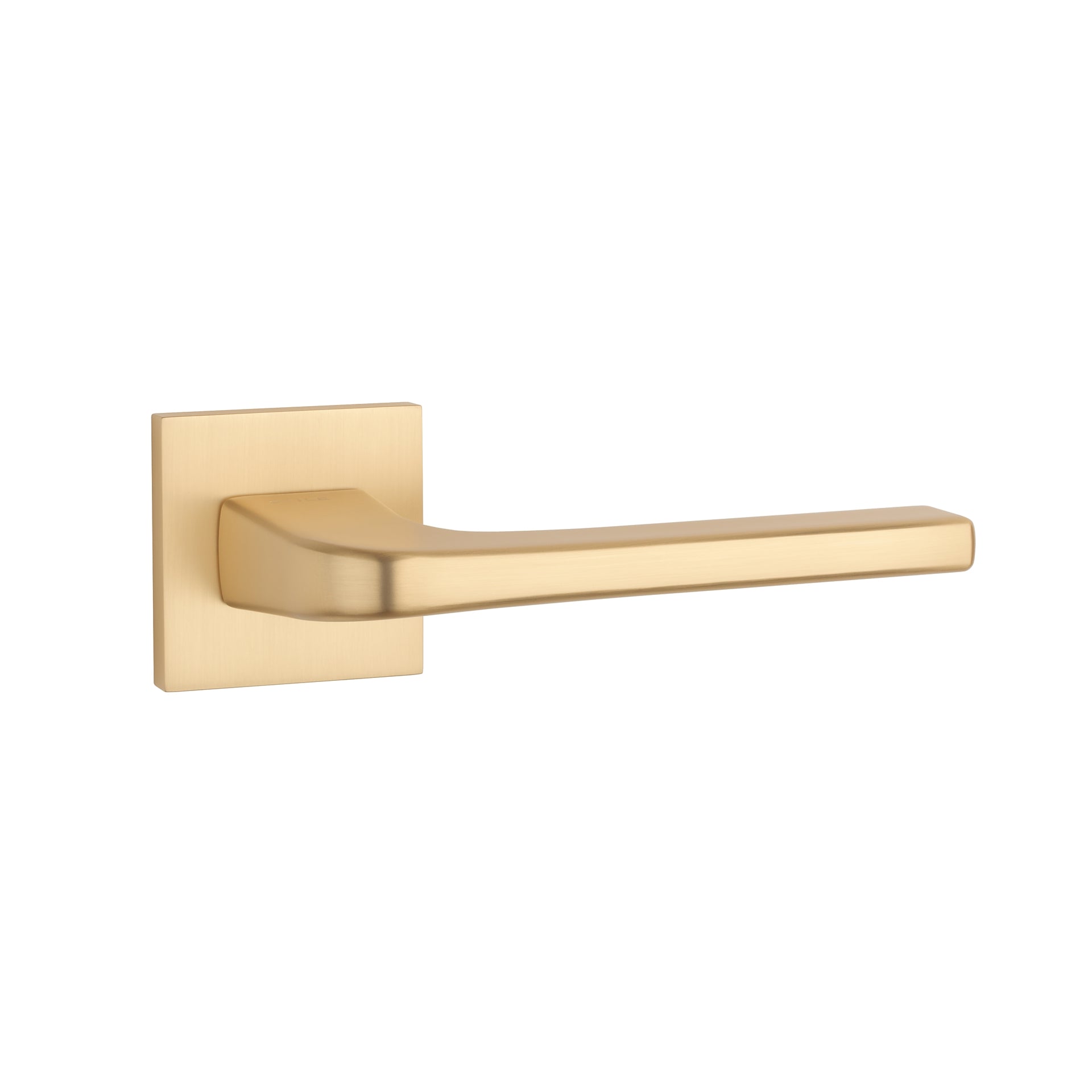 Door handle stile naka brushed brass