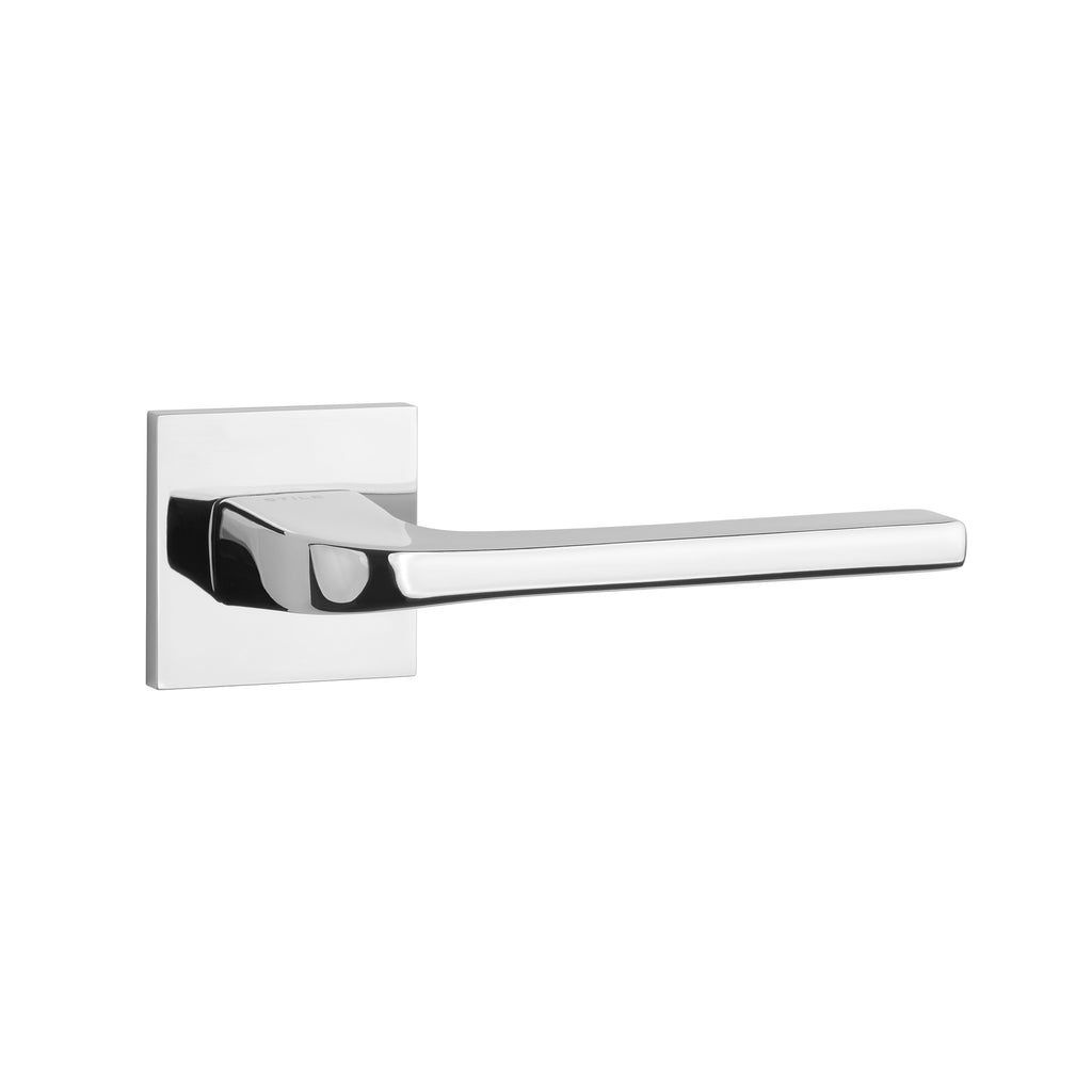 Door handle stile naka polished chrome