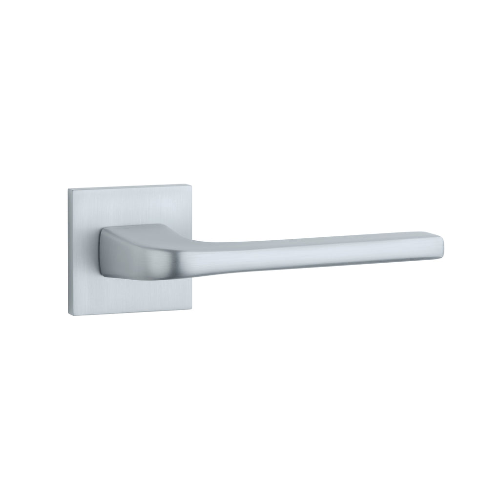 Door stile naka satin chrome