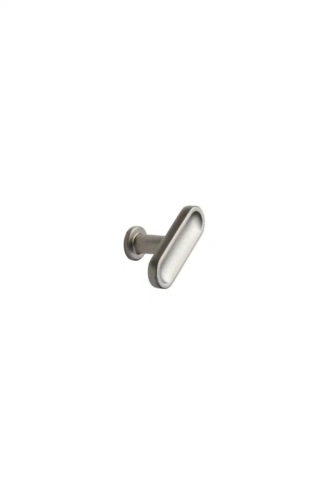 Classic traditional kitchen wardrobe cabinet t knob handle silver stainless steel