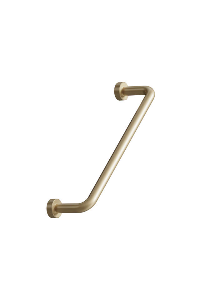 Contemporary Modern polished brass gold thin kitchen cabinet bar handle