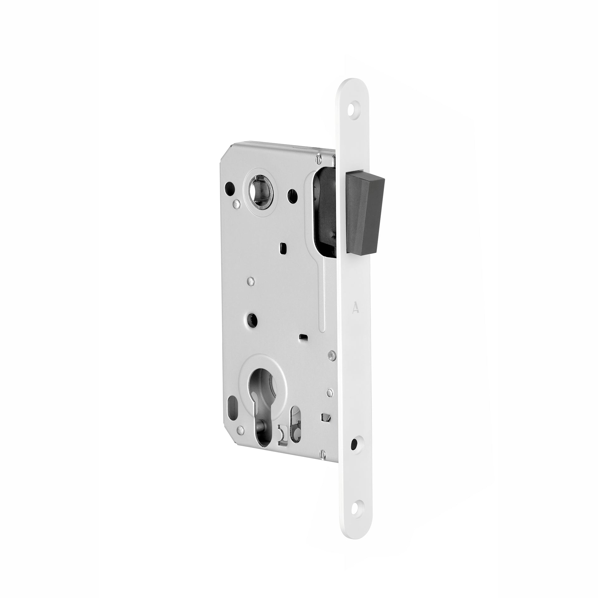 Door lock and latch white compatible 