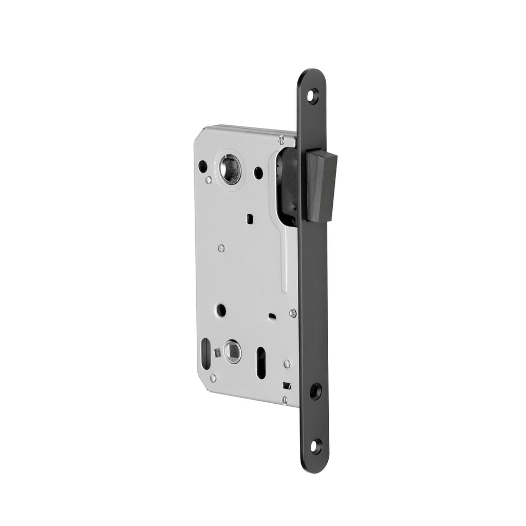 Door lock and latch compatible black