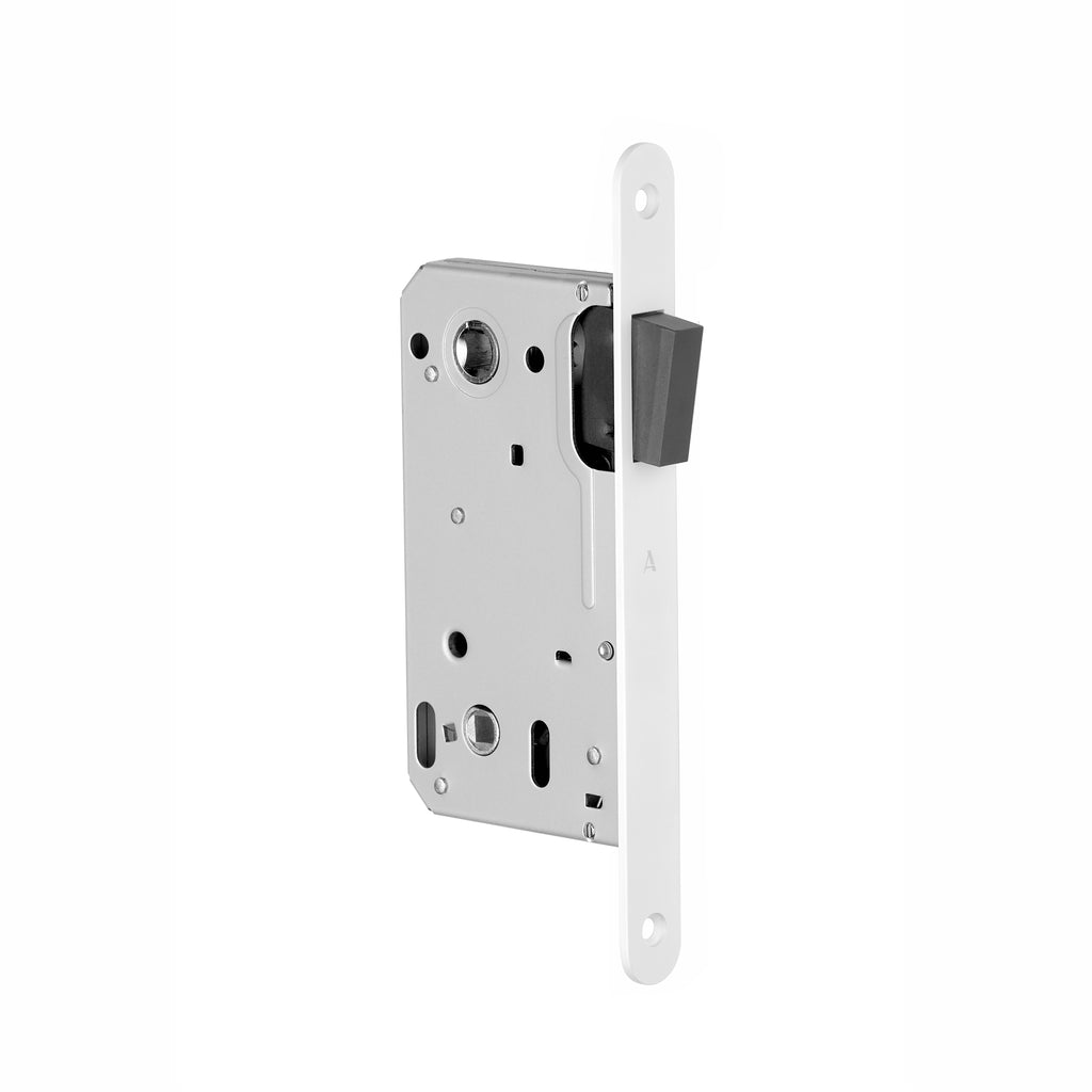 Door lock and latch white compatible white