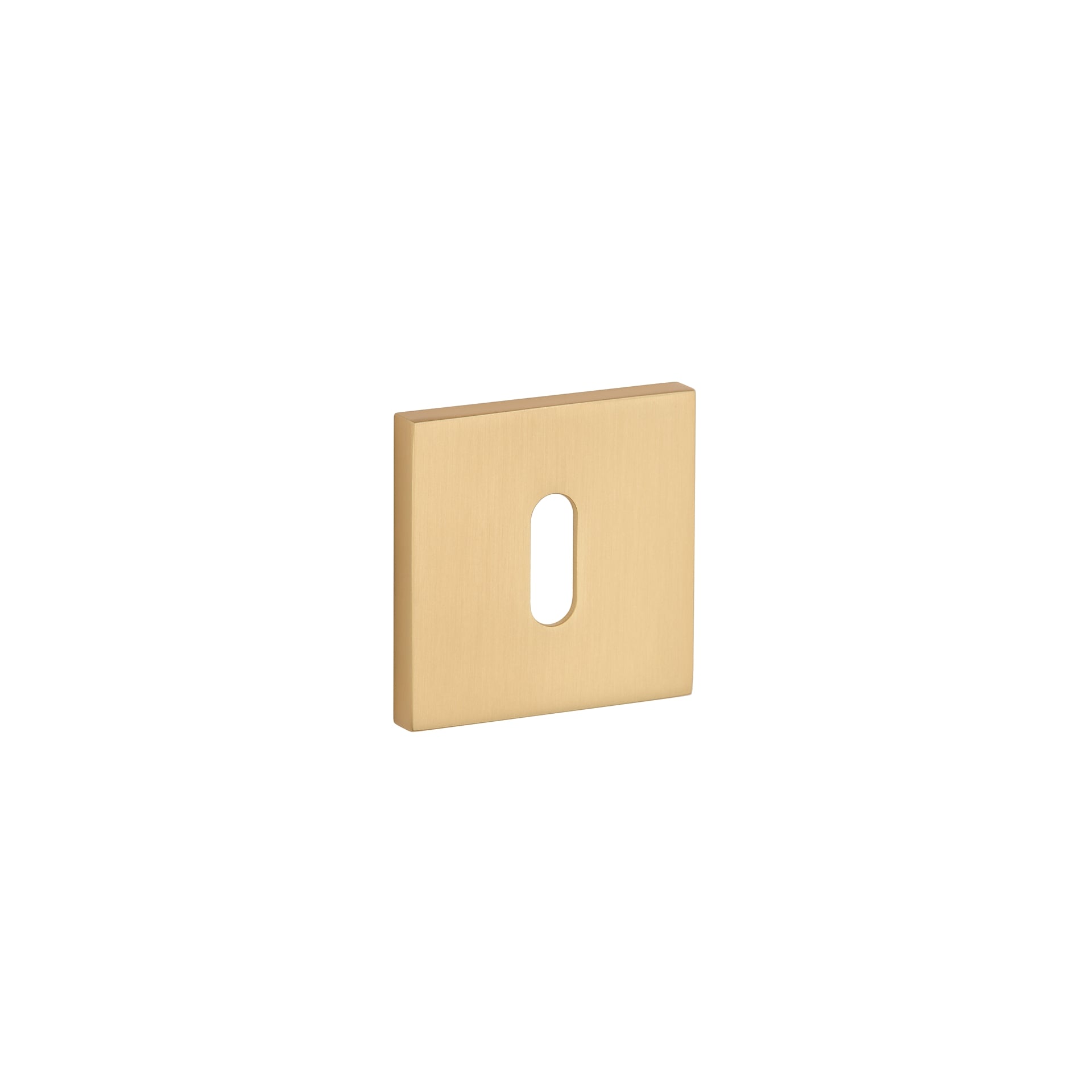 rossete indoor door lock brushed brass