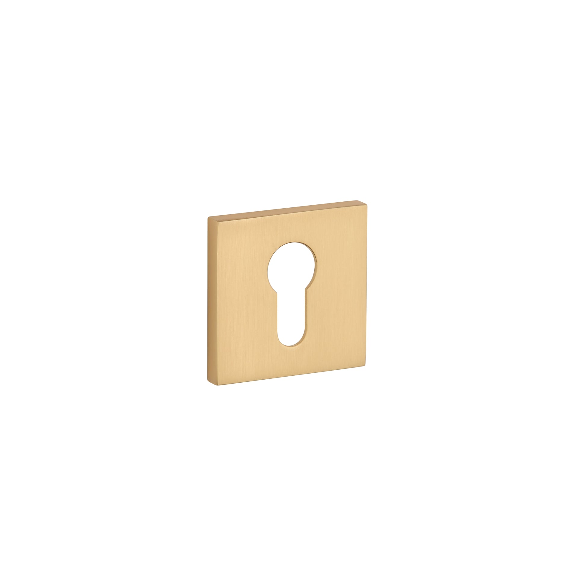 rossete indoor door lock brushed brass