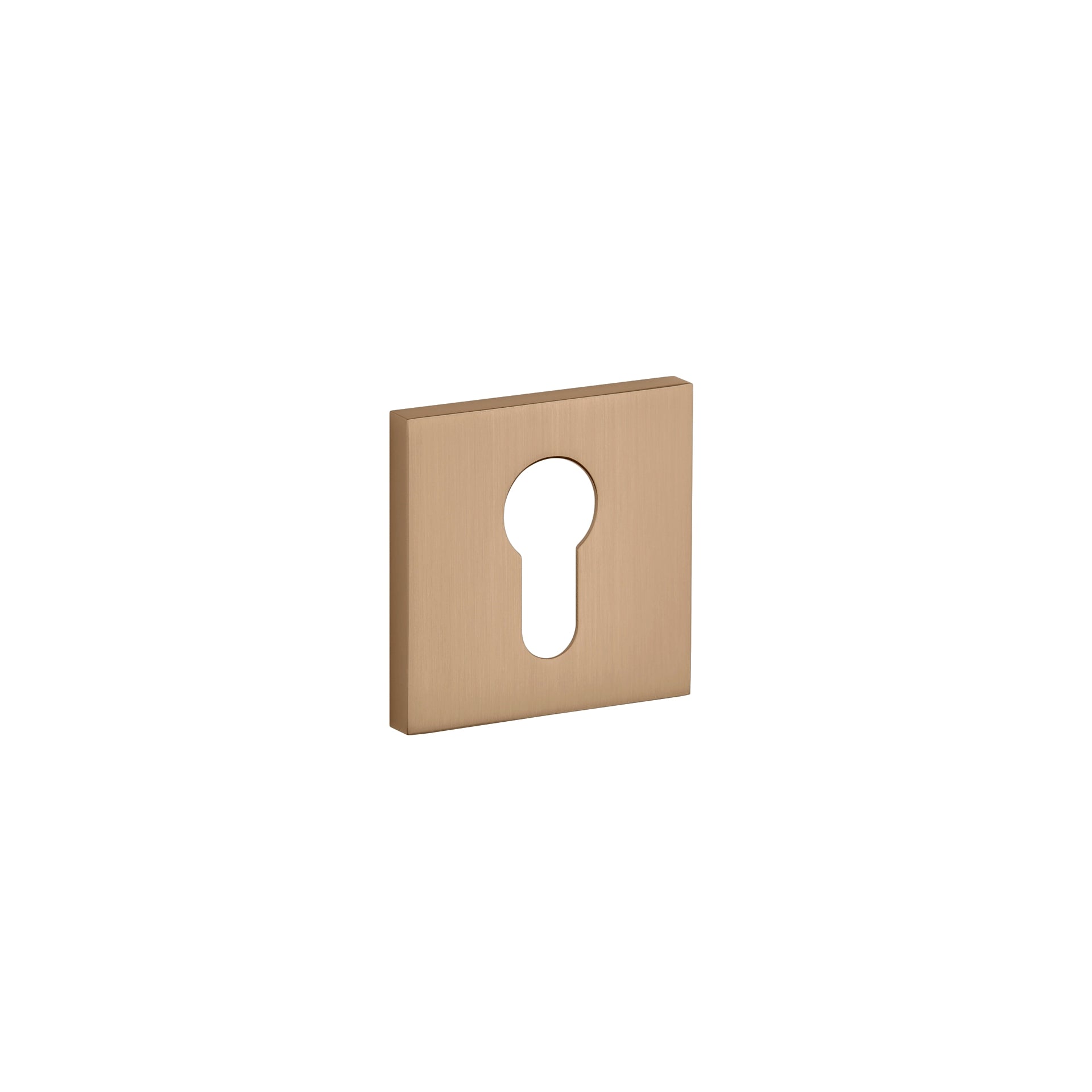 rossete indoor door lock dark brass