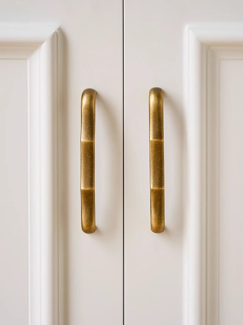 Classic asian style traditional unique kitchen cabinet wardrobe handle antique brass