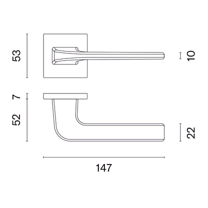 STILE NAKA POLISHED CHROME